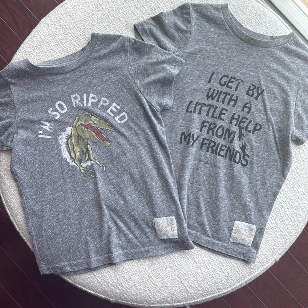 Bundle of 2 Retro Brand SS Tees
